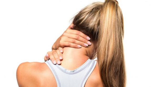 mišična napetost za osteohondrozo materničnega vratu