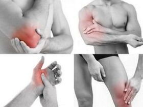 bolečine v sklepih rok in nog